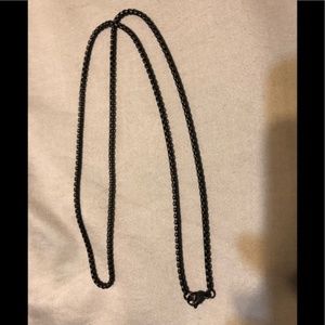 David Yurman 26 inch stainless chain necklace
